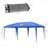 10X19.2FT Pop Up Gazebo, For Party Use With Carry Bag (Blue)-125125323
