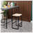 Gosson Counter Stool with Metal Frame