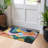 Machine Washable Indoor/Outdoor Chantille ACN1120 Green Rug-109489721