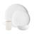Domo White 11.1" Dinner Plate