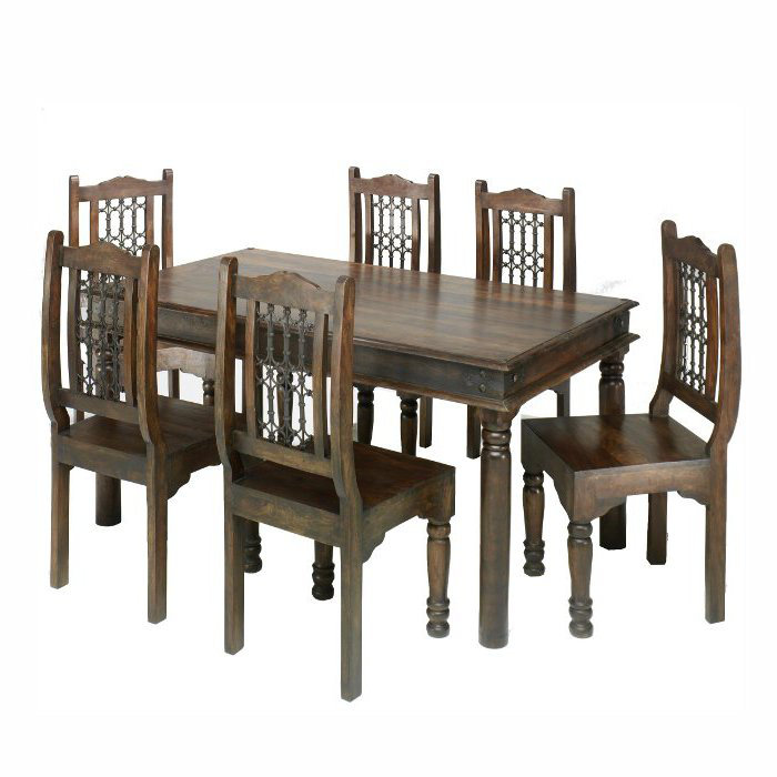 Laurens Rectangular Dining Table, 90 cm W × 138 cm L