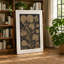 Golden Flower Study Botanical - Wrapped Canvas-2114651341-2114651451