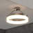 Hackley 1-Light 15.75" LED Semi Flush Mount