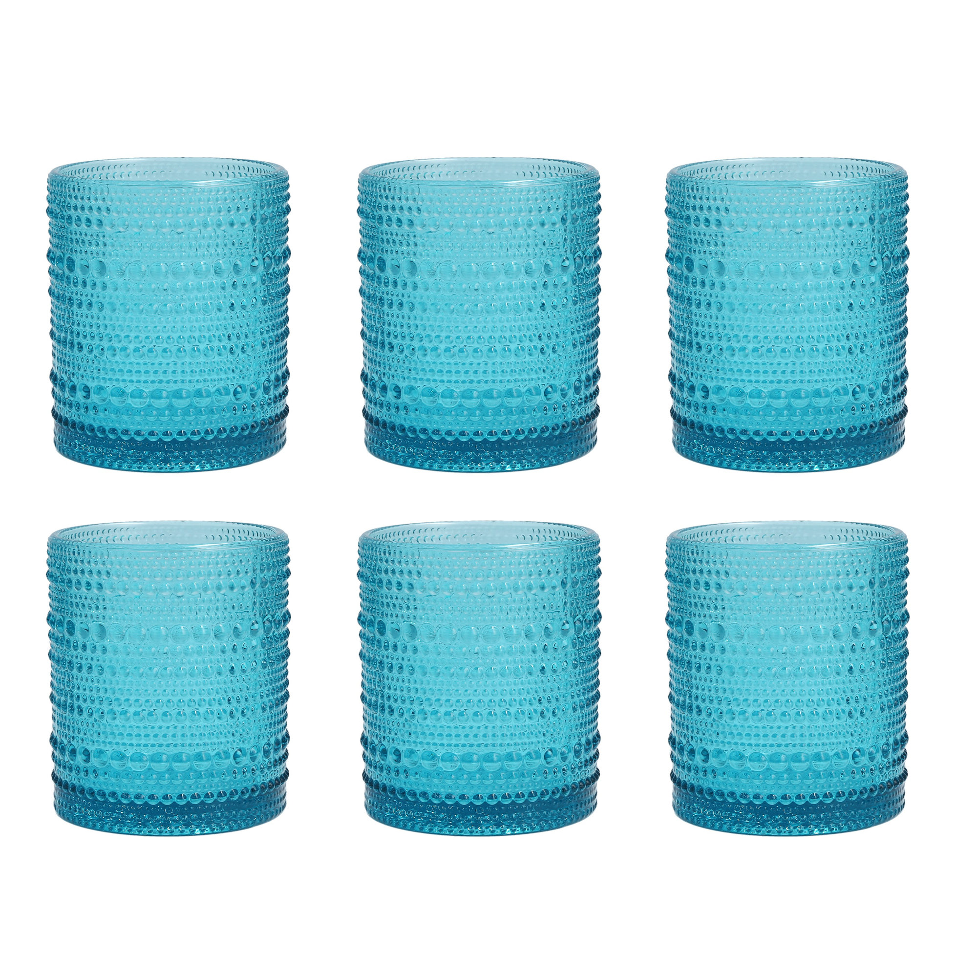 Jupiter Drinking Glass, Lagoon Blue, 10 oz.
