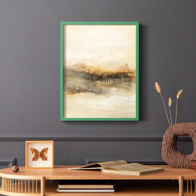 Keeping Secrets I Framed Print - Solid Wood