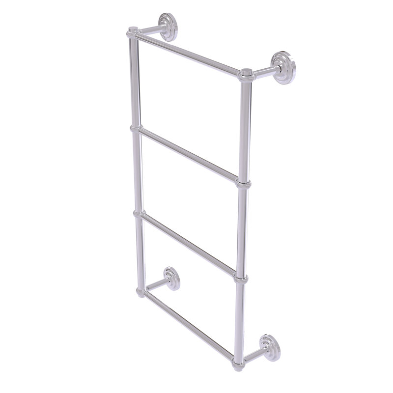 Porte-serviettes mural Leamore, Chrome poli, H 36 po x l 34 po x P 5,3 po
