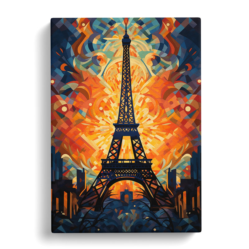 Eiffel Tower No.2 - Print, 50cm H x 35cm W x 3cm D