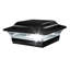 Éclairage de poteau de clôture à lumière DEL solaire en aluminium 4 po x 4 po avec adaptateur de base inclus Imperial-78608412-9809739