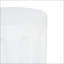 Table d'appoint en béton blanc durable pour l'intérieur et l'extérieur, résistante aux intempéries et élégante