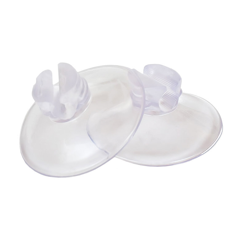 Clear Plastic Suction Cup Light Clips for Outdoor LED Lights