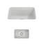 Évier de cuisine à fixation double L 12 po x l 18 po avec accessoires-61605332