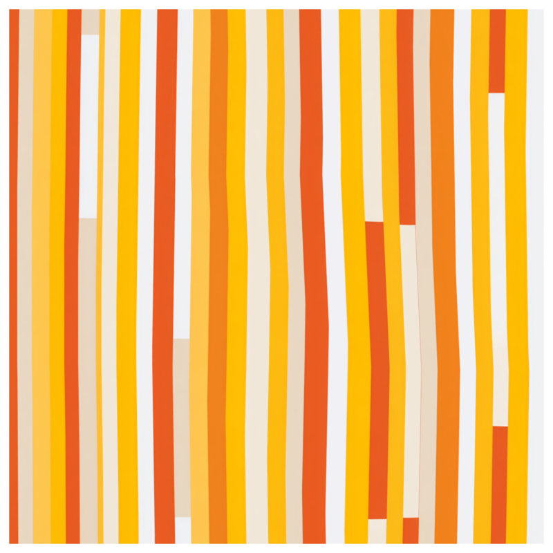Orange Stripes Fleece Throw Blanket - Pattern Throws for Sofas or Beds, 60in W x 80in H