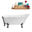 1699.3mm x 800.1mm Soaking Acrylic Bathtub-883458295-883458294