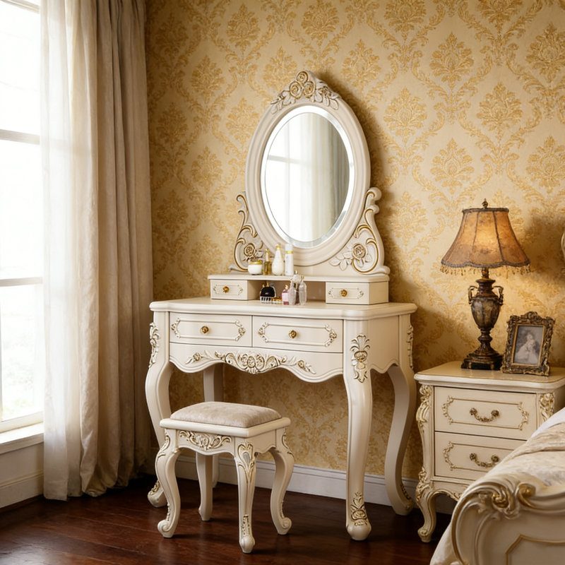 Ensemble de coiffeuse 31,5 "