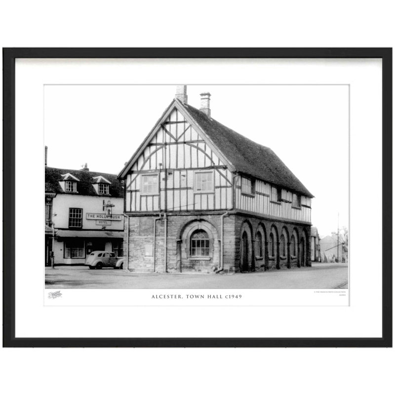 Alcester, Town Hall C1949 by Francis Frith - Single Picture Frame Print, 60cm H x 80cm W x 2.3cm D
