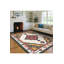 Tapis tissé orange traditionnel Mosso-1841568423