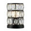 Lampe de table noire 9 po Luddy