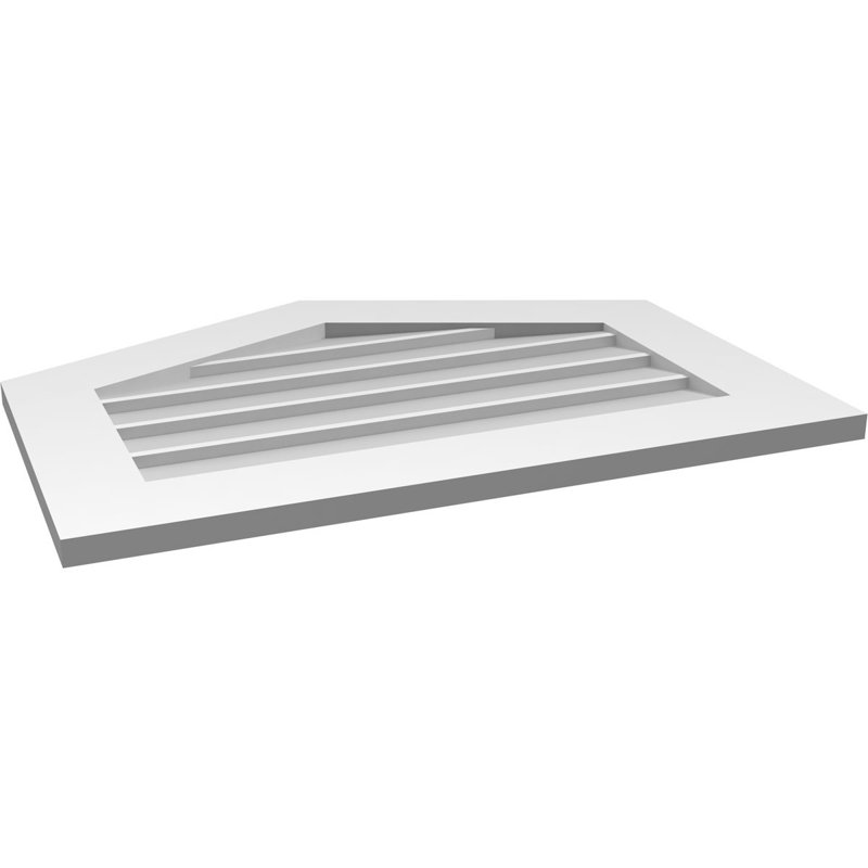 Ventilateur à pignon non-fonctionnel Signature, H 22 po x l 30 po x P 1 po, Brai 5/12