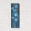  «Evening White Floral 2» par Silvia Vassileva, art mural en métal, 12 po x 36 po-742014818