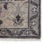 Tapis gris à motif de médaillon noué à la main Salinas (6 pi x 9 pi)-2110743761