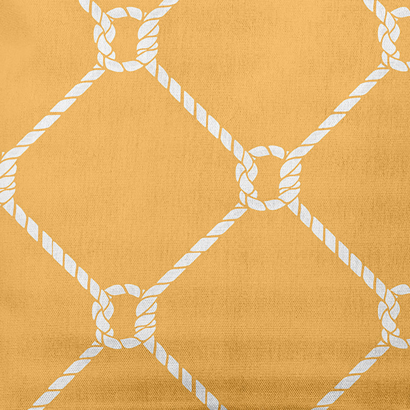 Nautical Nights Nautical Nights Outdoor Rectangular Pillow Cover and Insert, Yellow