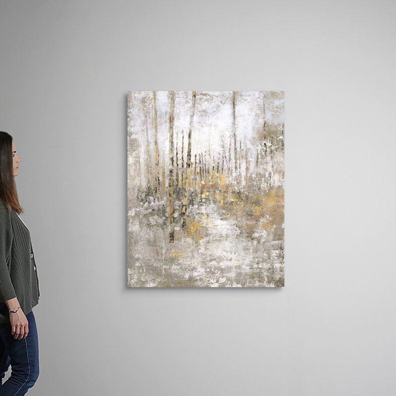 «Morning Hike II» par Alexys Henry, impression sur toile, H 45 po x l 36 po x P 1,25 po, Toile tendue