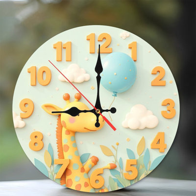 Jolie horloge girafe