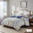 Livia Cotton Percale Botanical Duvet Cover Set-55358239
