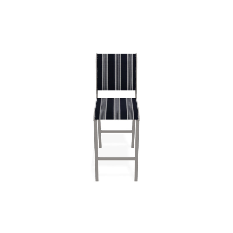 Tabouret de bar 29,5 po Holna, Gris chaleureux texturé, Nuit