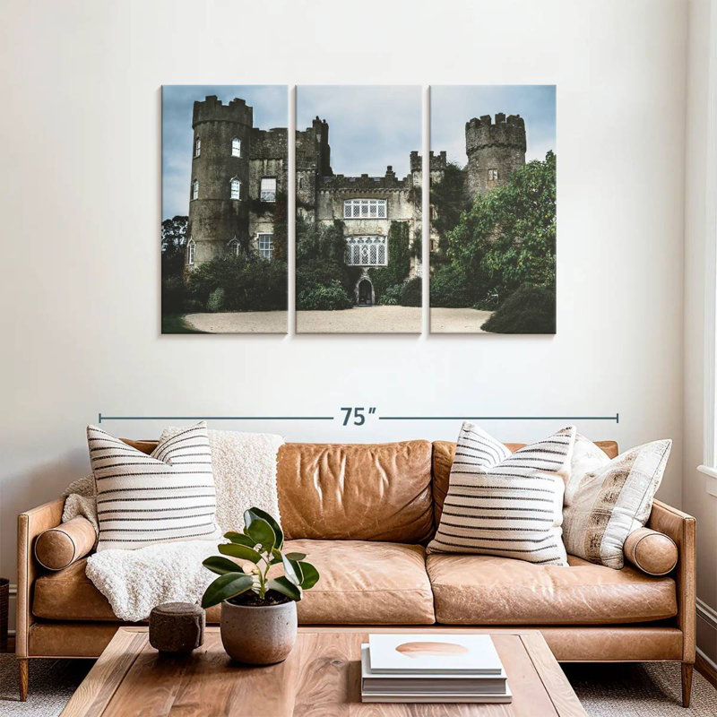 Lilie Malahide Castle, 36" H x 57" W