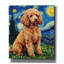  «Poodle Starry Night» par Rich Monet, art mural sur toile, 26 po x 30 po-130694979