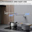 Robinet remplisseur mural, 304 ss, nickel brossé, cuisine, double-522691662