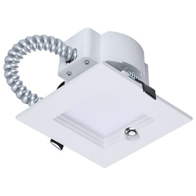 Carré de secours intégré à intensité variable de 4 pouces à DEL de 14,6 W à intensité variable de 4 po 120-347V