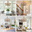 Lustre tambour 4 lumières Farmhouse Antique-662730307