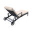 Chaise longue inclinable avec coussin Hathaway