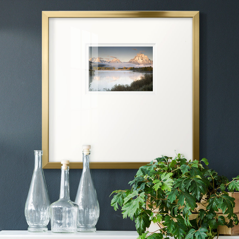 Cayenna Snake River Fog, impression sur papier, H 17 po x l 17 po x P 1,25 po