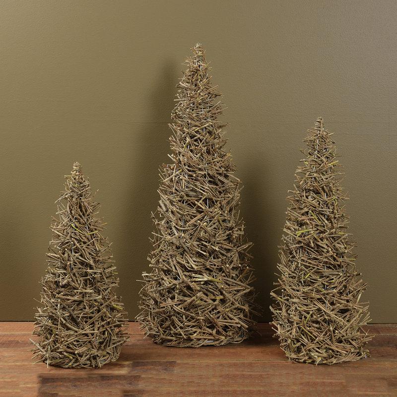 Cork Branch Tabletop Tree, 31.5" H x 10.5" W x 10.5" D