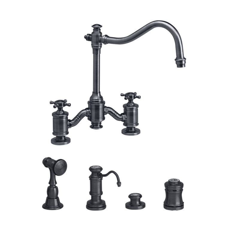 Annapolis Bridge Faucet - Cross Handles
