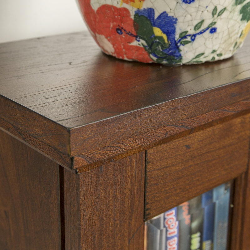41'' H Media Shelves, Brown