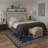 Abrahamson Vega Geometric Machine Washable Blue / Brown Indoor Area Rug with Non-Slip Backing-128992677