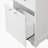 Tall Bathroom Storage Cabinet, Storage Cabinet With Different Size Drawers And Adjustable Shelf