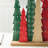23.5'' H Iron and Wood Scattered Tree Silhouette with Cardinal Snowflake and Star 