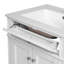 Meuble-lavabo 24 po avec 2 portes et tiroir escamotable, armoire de rangement de salle de bain avec lavabo, portes à fermeture en douceur avec organisateurs-1728663237
