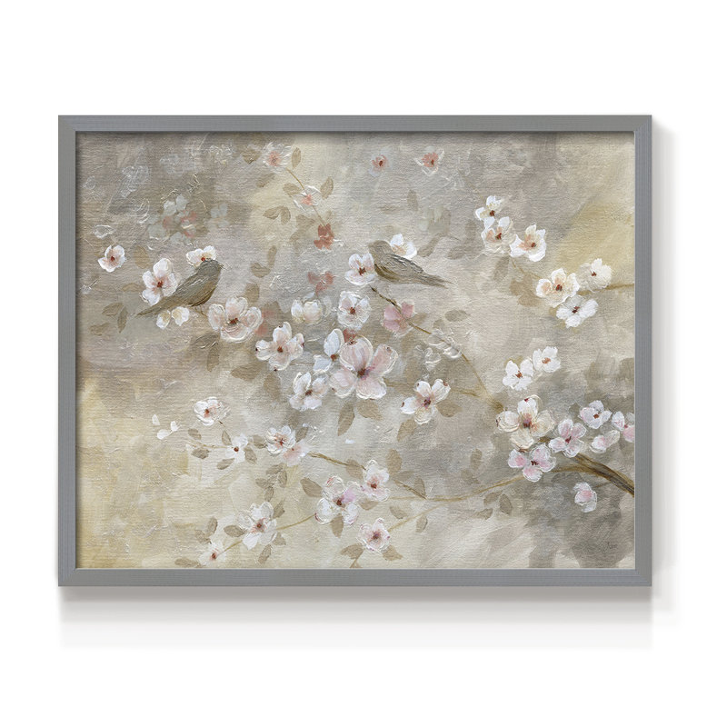 Early Spring -Framed Print - Restickable, H 22 po x l 28 po, Gris
