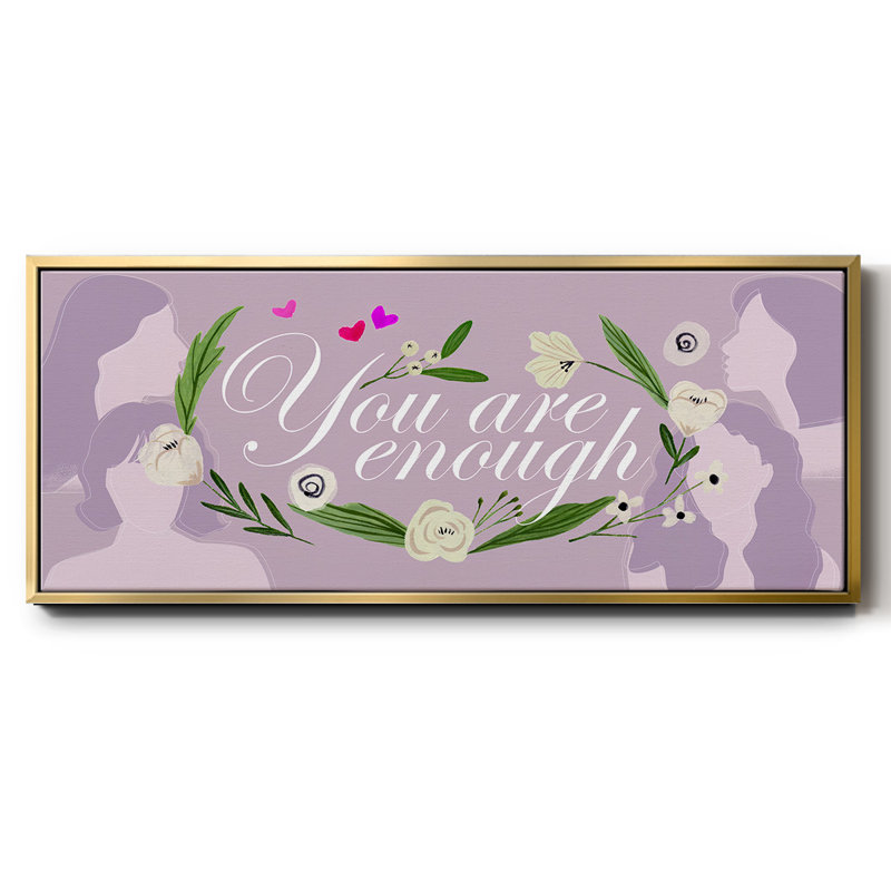 «Happy Galentine's Day» - toile encadrée, H 20 po x l 50 po