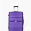 Ensemble de valises légères et durables avec serrure TSA Hardshell Valise Spinner Wheels, ensemble de 3 pièces (20/24/28), mauve