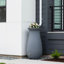 Citerne pluviale de 65 gallons avec jardinière au sommet