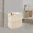 2-Layer Folding Storage Cabinet Pulley Foldable Storage Bins