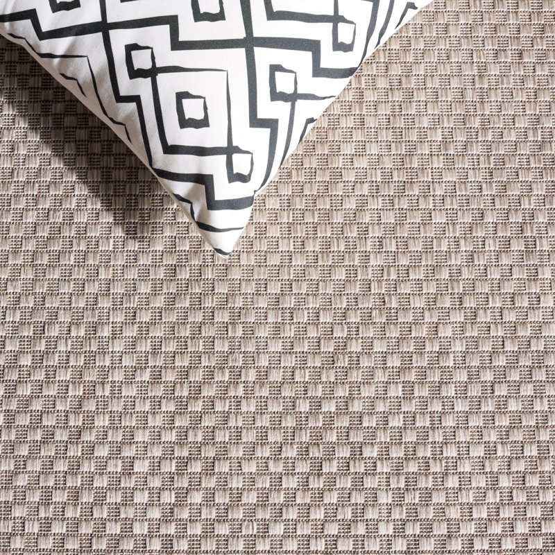 Courtyard 8475 Geometric Indoor/Outdoor Rug, Rectangle 6' x 8'
