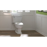 Clayton®  1.28 GPF (Water Efficient) Elongated Two-Piece Toilet (Seat not included)